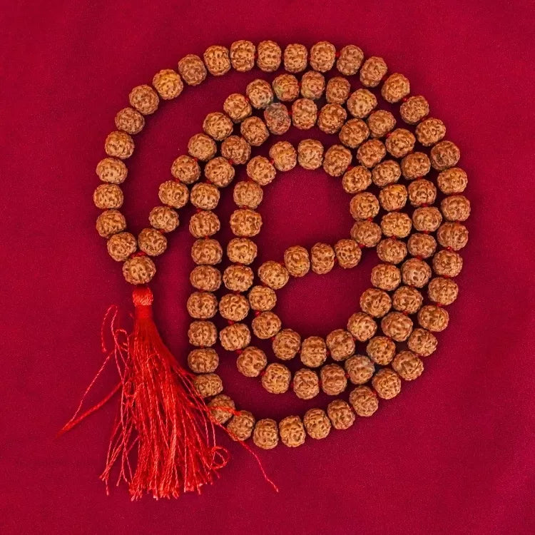 Original Rudraksha Mala (5 Mukhi Mala, 108 beads Mala)