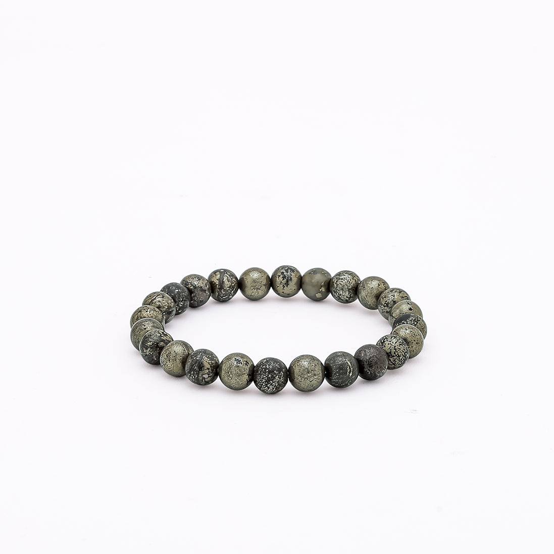 Raw Pyrite Bracelet | For Wealth, Confidence & Protection