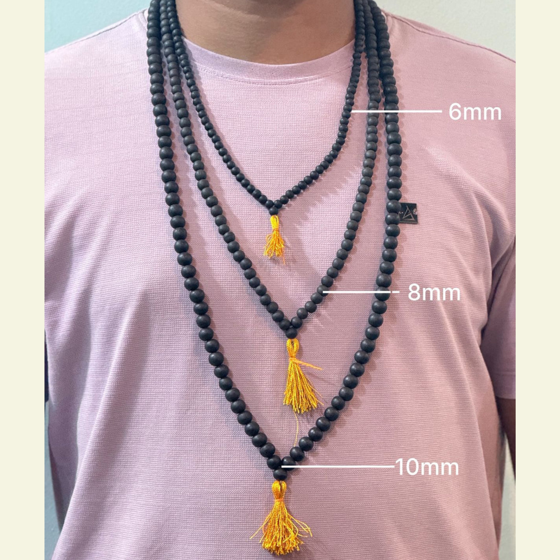 Premium Original Karungali Malai - Natural Black Ebony Wood