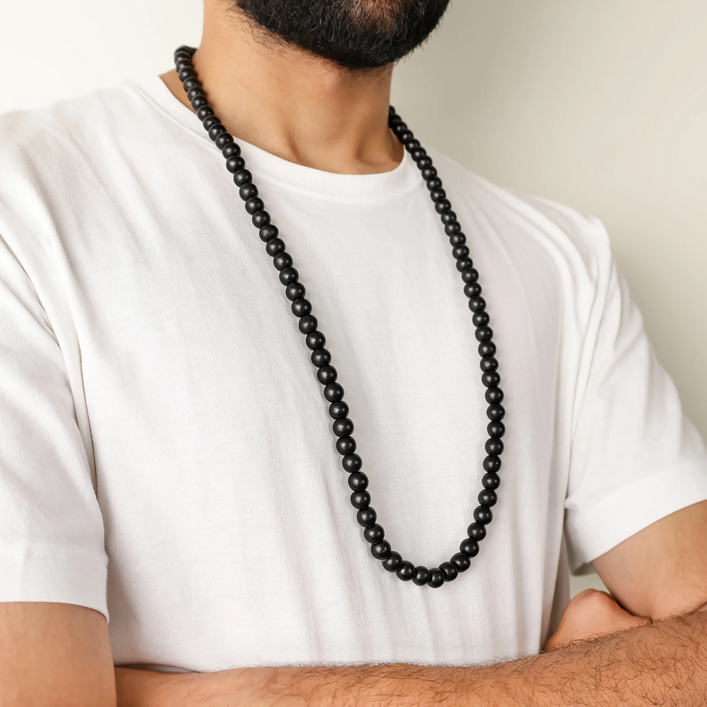 Premium Original Karungali Malai - Natural Black Ebony Wood